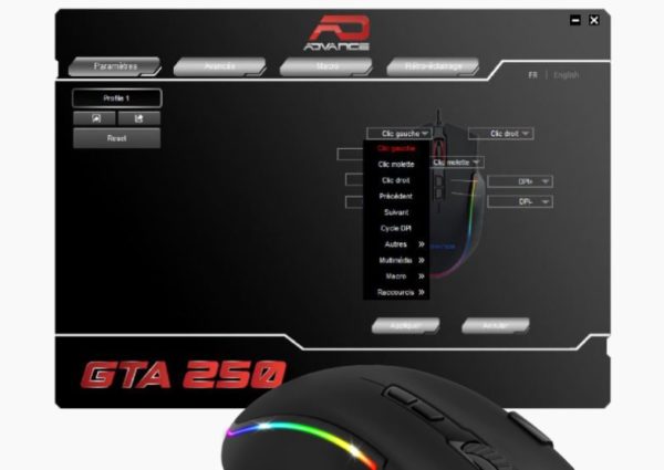 ADVANCE GTA 250 RGB infinytech-reunion.re