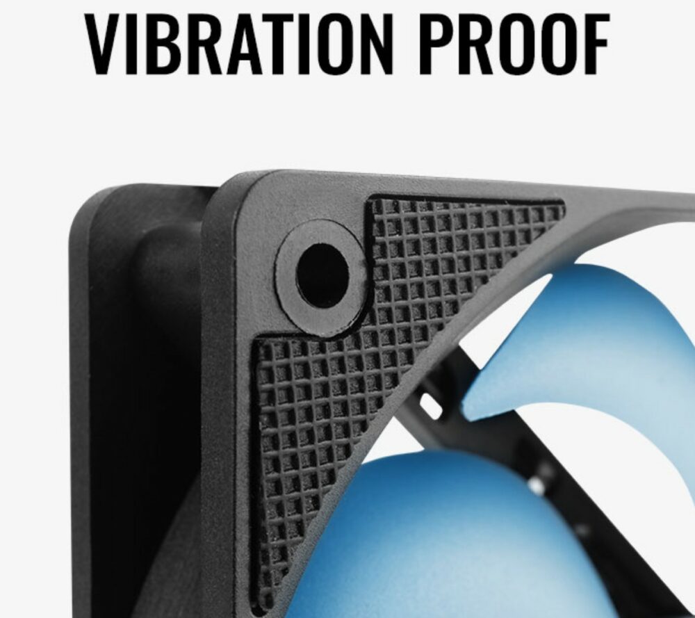 AEROCOOL Motion 12 Plus 120mm Bleu Noir AEROCOOL Motion 12 Plus 120mm Bleu Noir