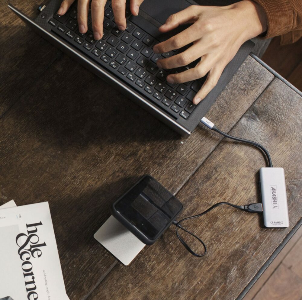 Station d'accueil USB-C AKASHI 7en1