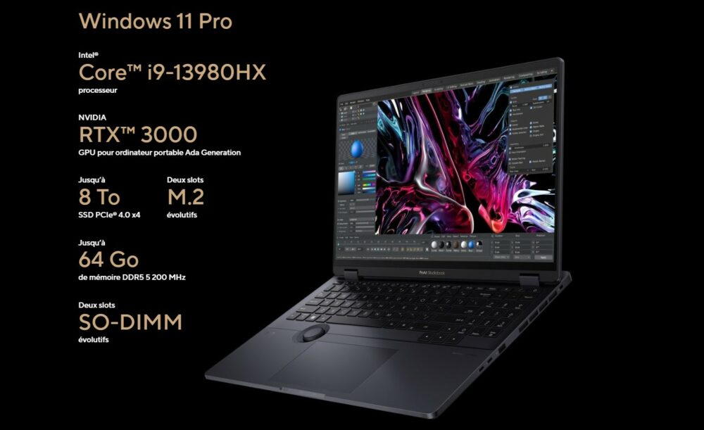 ASUS ProArt StudioBook Pro OLED W7604 ASUS ProArt StudioBook Pro OLED W7604