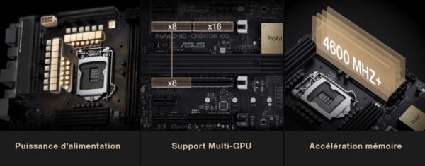 ASUS ProArt Z490 CREATOR 10G www.infinytech-reunion.re ASUS ProArt Z490 CREATOR 10G www.infinytech-reunion.re