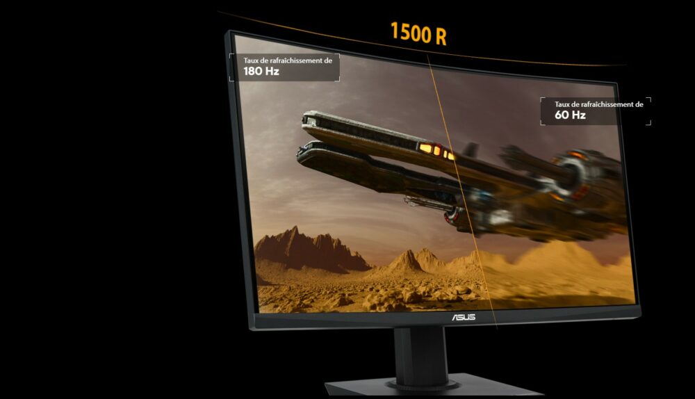 Ecran incurvé ASUS TUF Gaming VG24VQER 23,8 Ecran incurvé ASUS TUF Gaming VG24VQER 23,8