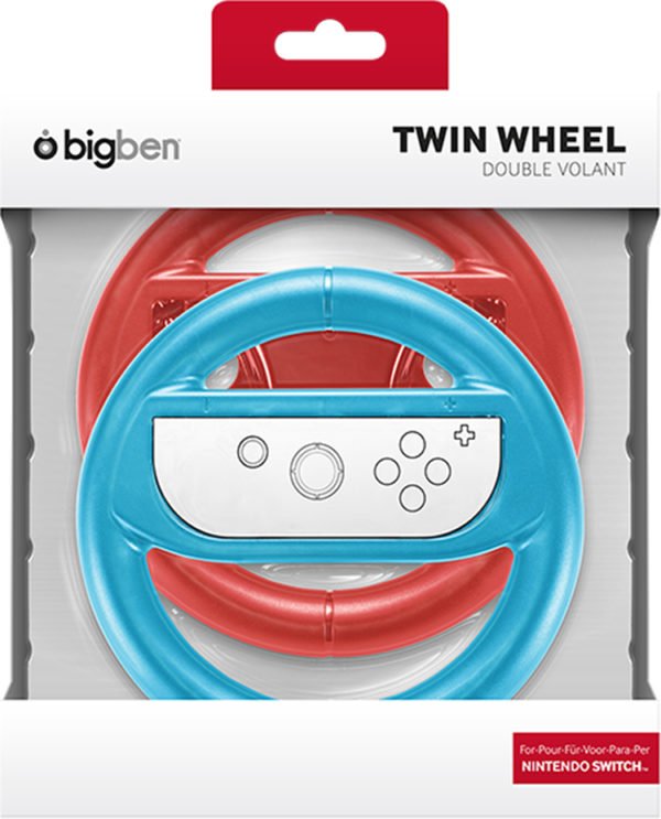 Pack de 2 volants BIGBEN SwitchDualWheel pour Joy-Con www.infinytech-reunion.re Pack de 2 volants BIGBEN SwitchDualWheel pour Joy-Con www.infinytech-reunion.re