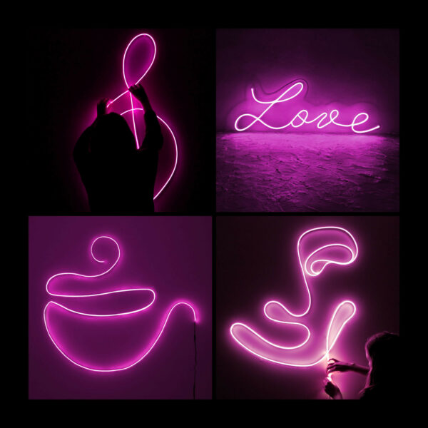 Flexible à LED LOTRONIC NEON500-PINK Rose IP65 5m Flexible à LED LOTRONIC NEON500-PINK Rose IP65 5m