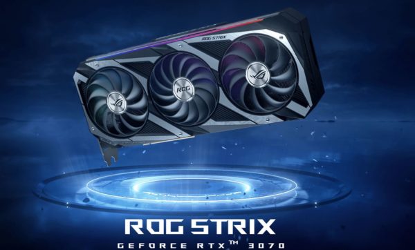 ASUS GeForce Strix RTX 3070 Gaming 8Go image 01 ASUS GeForce Strix RTX 3070 Gaming 8Go image 01