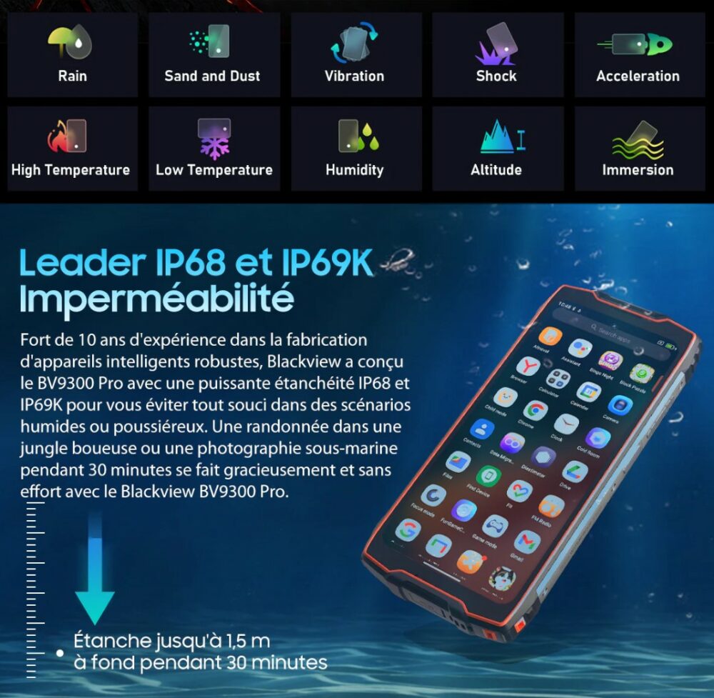 Smartphone BLACKVIEW BV9300 PRO Smartphone BLACKVIEW BV9300 PRO