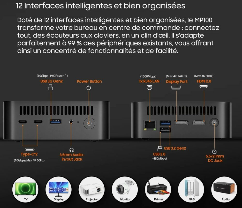 Mini pc BLACKVIEW MP100 Mini pc BLACKVIEW MP100