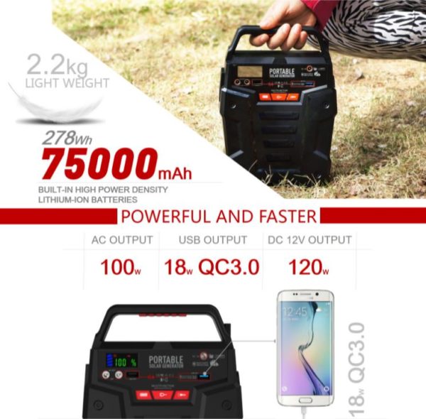 Batterie portable S381 75000 mAh 278 Wh image 01 Batterie portable S381 75000 mAh 278 Wh image 01