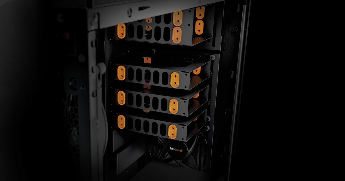 Boîtier BE QUIET Dark Base 900 rev.2 Orange image 02 Boîtier BE QUIET Dark Base 900 rev.2 Orange image 02