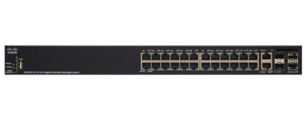 CISCO SG350X-24 24 Ports Gigabit PoE Small Business image 01 CISCO SG350X-24 24 Ports Gigabit PoE Small Business image 01