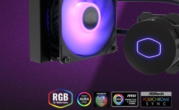 COOLER MASTER MasterLiquid ML120L V2 RGB image 01 COOLER MASTER MasterLiquid ML120L V2 RGB image 01