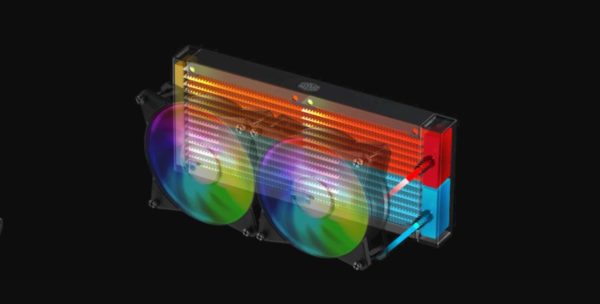 COOLER MASTER MasterLiquid ML240R RGB image 03 COOLER MASTER MasterLiquid ML240R RGB image 03
