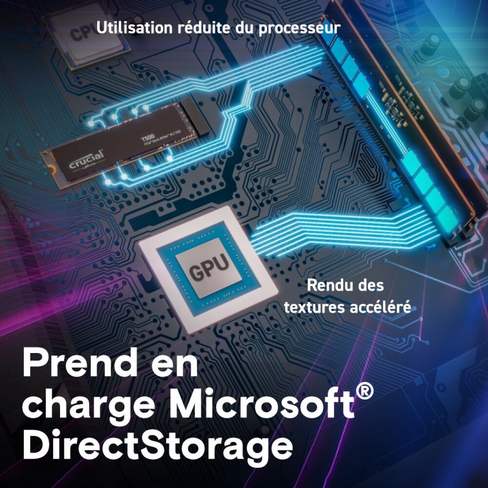 SSD M.2 NVMe 2280 Gen4 CRUCIAL T500 SSD M.2 NVMe 2280 Gen4 CRUCIAL T500
