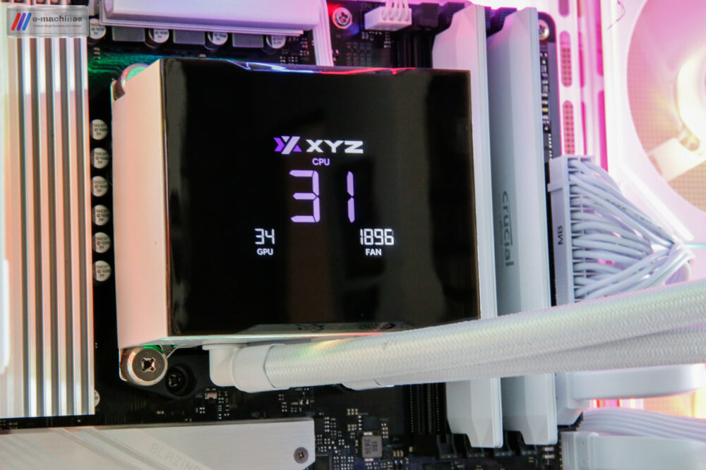 E-MACHINES DEEPCOOL Blanc Ryzen7 7700 et RTX 5070 Zotac E-MACHINES DEEPCOOL Blanc Ryzen7 7700 et RTX 5070 Zotac