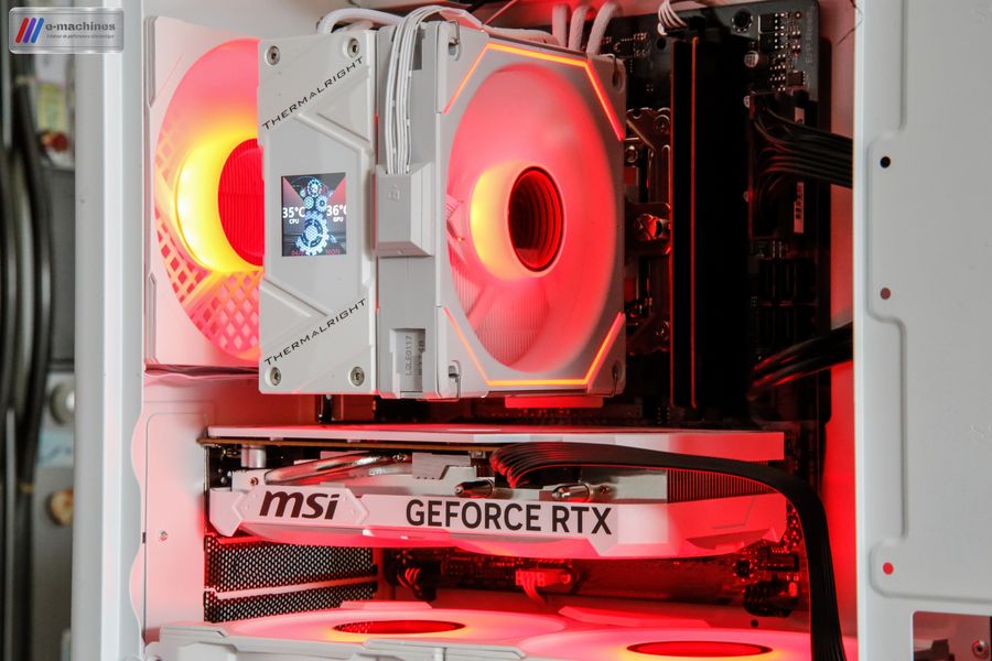 E-MACHINES GAMEMAX Spark Blanc i5-14400F et RTX 4060 MSI White E-MACHINES GAMEMAX Spark Blanc i5-14400F et RTX 4060 MSI White