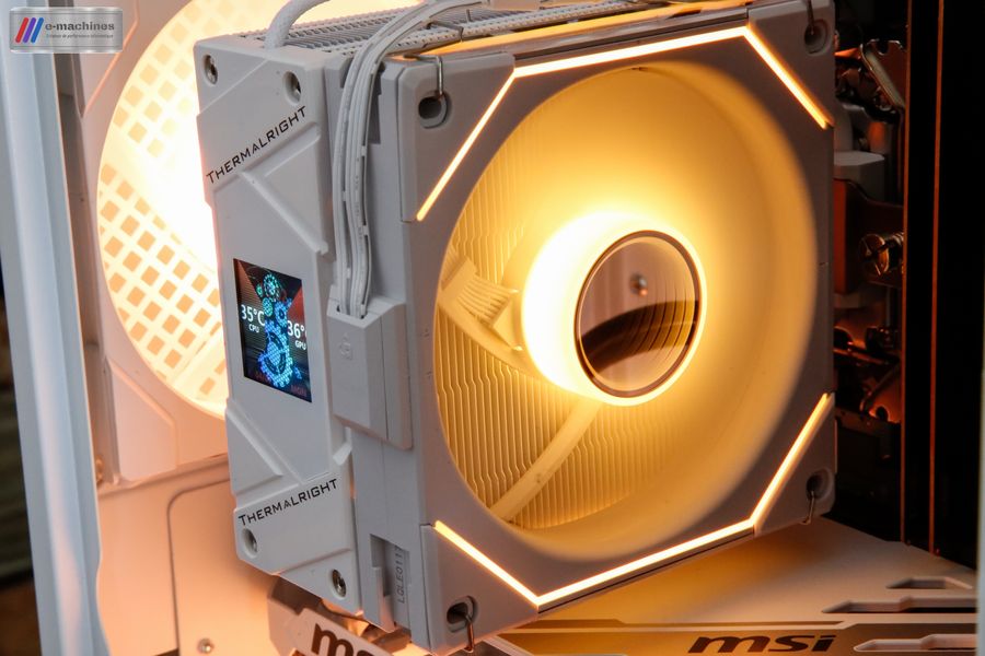 E-MACHINES GAMEMAX Spark Blanc i5-14400F et RTX 4060 MSI White E-MACHINES GAMEMAX Spark Blanc i5-14400F et RTX 4060 MSI White