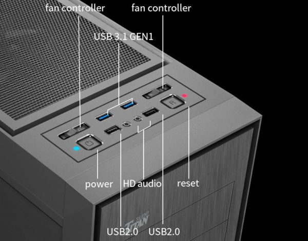 Boîtier pc GAMEMAX M905-S Titan Silent - infinytech-reunion