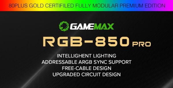 GAMEMAX RGB-850 PRO www.infinytech-reunion.re