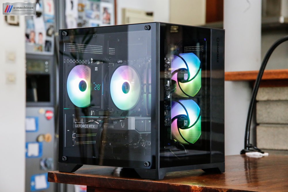 E-MACHINES GAMEMAX Infinity i5 14400F et RTX 5060 E-MACHINES GAMEMAX Infinity i5 14400F et RTX 5060
