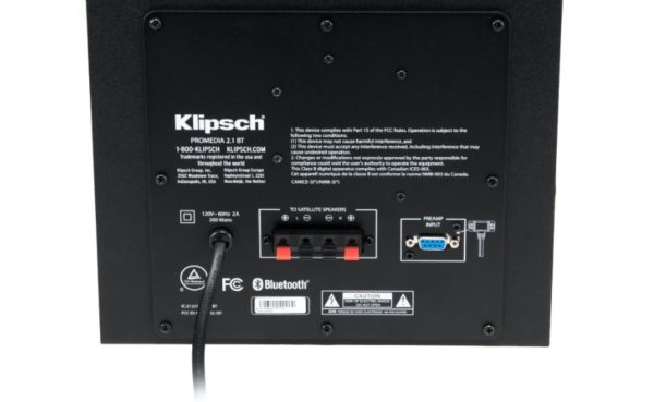 KLIPSCH ProMedia Bluetooth 100W www.infinytech-reunion.re