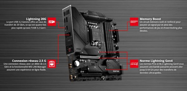 MSI MAG B660M MORTAR DDR4 www.infinytech-reunion.re MSI MAG B660M MORTAR DDR4 www.infinytech-reunion.re