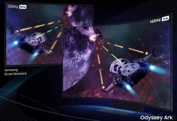 Ecran incurvé SAMSUNG Odyssey Ark 55