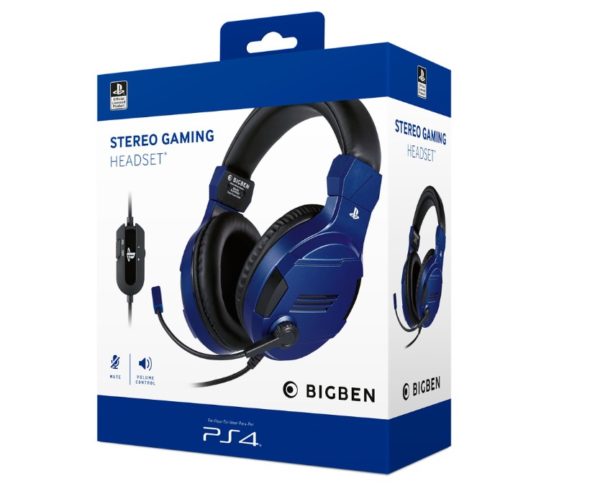 Casque micro BIGBEN PS4 Gaming Headset V3 Filaire Bleu www.infinytech-reunion.re Casque micro BIGBEN PS4 Gaming Headset V3 Filaire Bleu www.infinytech-reunion.re