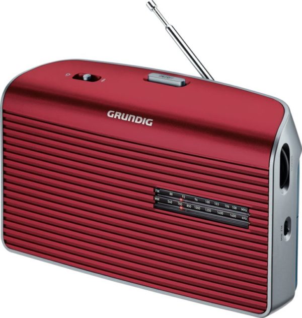 Radio FM GRUNDIG MUSIC 60 RED-GRN1540 www.infinytech-reunion.re