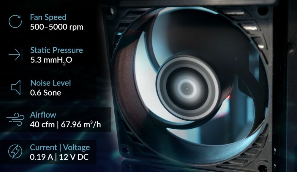 ARCTIC P8 Max PWM 80mm Noir