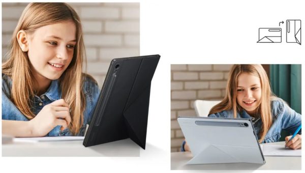 Book Cover SAMSUNG pour Galaxy TAB S9 Noir www.infinytech-reunion.re Book Cover SAMSUNG pour Galaxy TAB S9 Noir www.infinytech-reunion.re