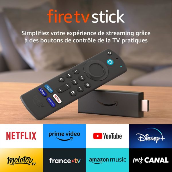 AMAZON Fire TV Stick v3 www.infinytech-reunion.re