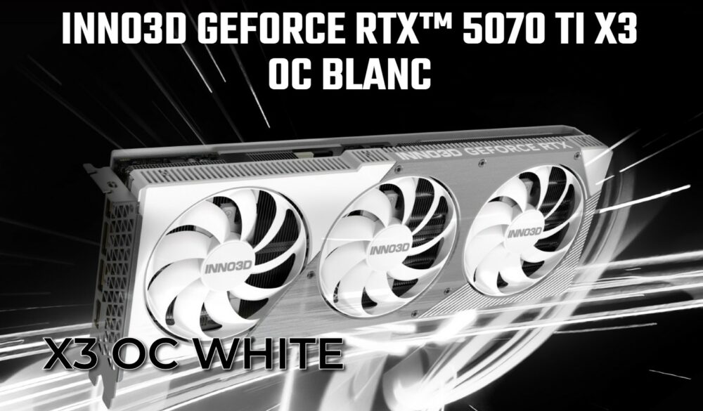 INNO3D GeForce RTX 5070Ti X3 OC 16G White