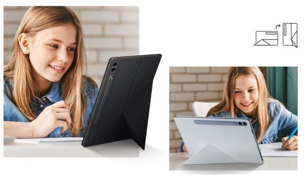 Book Cover SAMSUNG pour Galaxy TAB S9+ www.infinytech-reunion.re