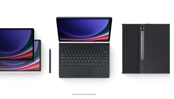 Book Cover SAMSUNG pour Galaxy TAB S9+ www.infinytech-reunion.re