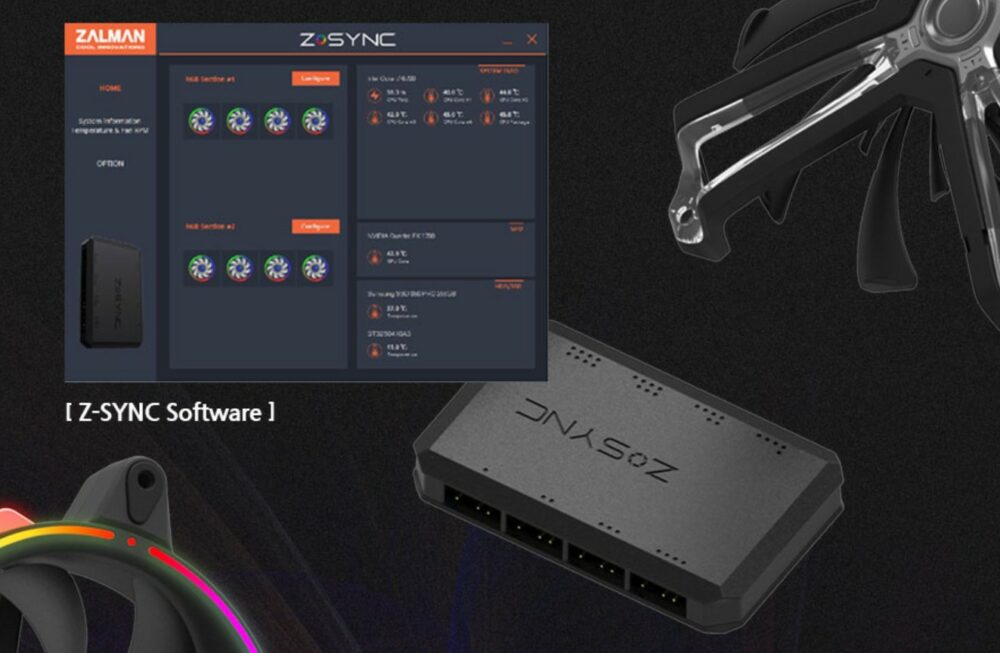 ZALMAN SF140A3 + Z-Sync ZALMAN SF140A3 + Z-Sync