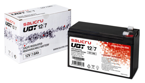 Batterie rechargeable SALICRU 12V 7A www.infinytech-reunion.re