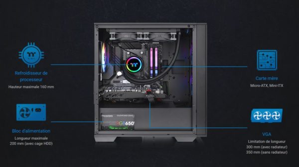THERMALTAKE Divider 170 ARGB www.infinytech-reunion.re THERMALTAKE Divider 170 ARGB www.infinytech-reunion.re