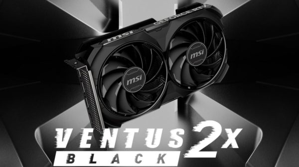 MSI GeForce RTX 4060 Ti VENTUS 2X Black 8G OC www.infinytech-reunion.re