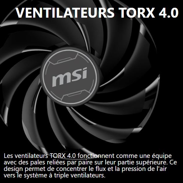 MSI GeForce RTX 4060 Ti VENTUS 2X Black 8G OC www.infinytech-reunion.re