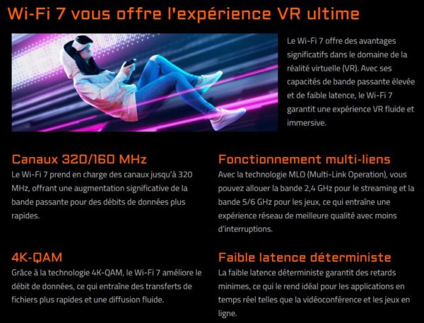 Carte Wi-Fi 7 GIGABYTE GC-WIFI7