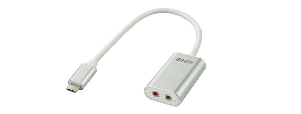 Carte son externe LINDY 42711 USB-C Carte son externe LINDY 42711 USB-C