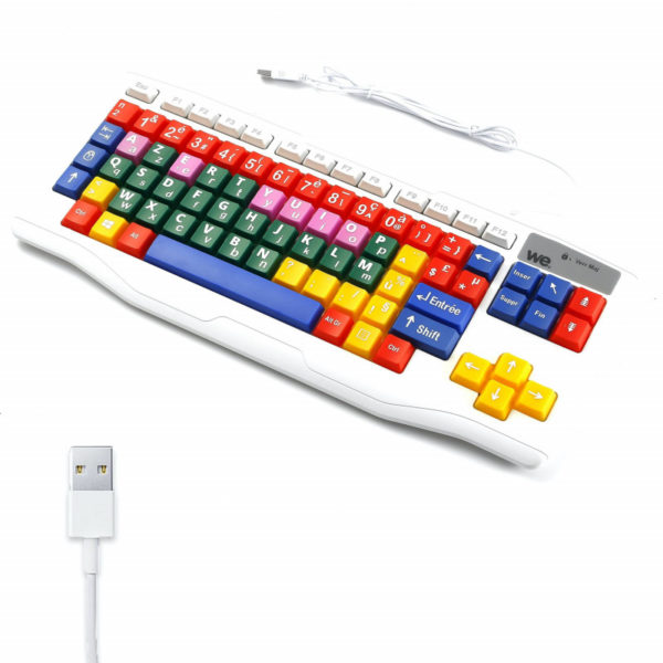 Clavier pour enfant WE CONNECT WEKCLA Filaire www.infinytech-reunion.re