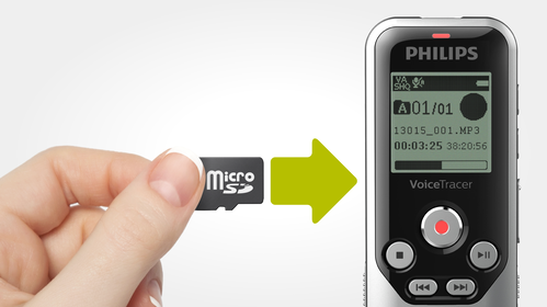 PHILIPS VoiceTracer DVT1250 8Go PHILIPS VoiceTracer DVT1250 8Go