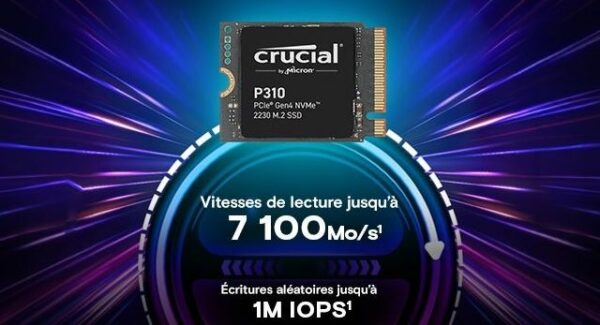 SSD M.2 NVMe 2230 CRUCIAL P310 SSD M.2 NVMe 2230 CRUCIAL P310
