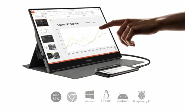 Ecran nomade VIEWSONIC TD1655 USB-C 16 Ecran nomade VIEWSONIC TD1655 USB-C 16