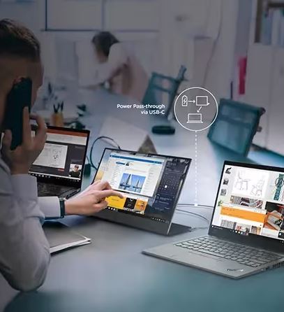 Ecran tactile mobile LENOVO ThinkVision M14t 14 Ecran tactile mobile LENOVO ThinkVision M14t 14