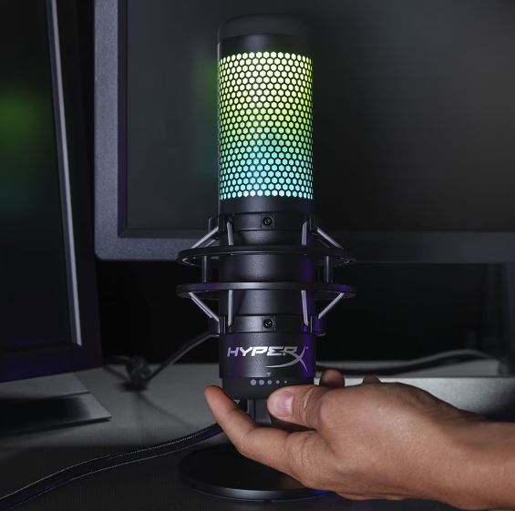 Microphone HP HyperX QuadCast S USB RGB Microphone HP HyperX QuadCast S USB RGB