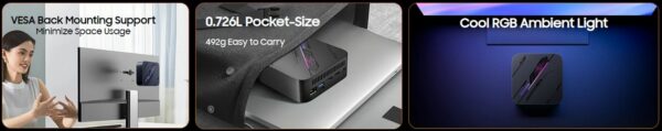 Mini pc BLACKVIEW MP100