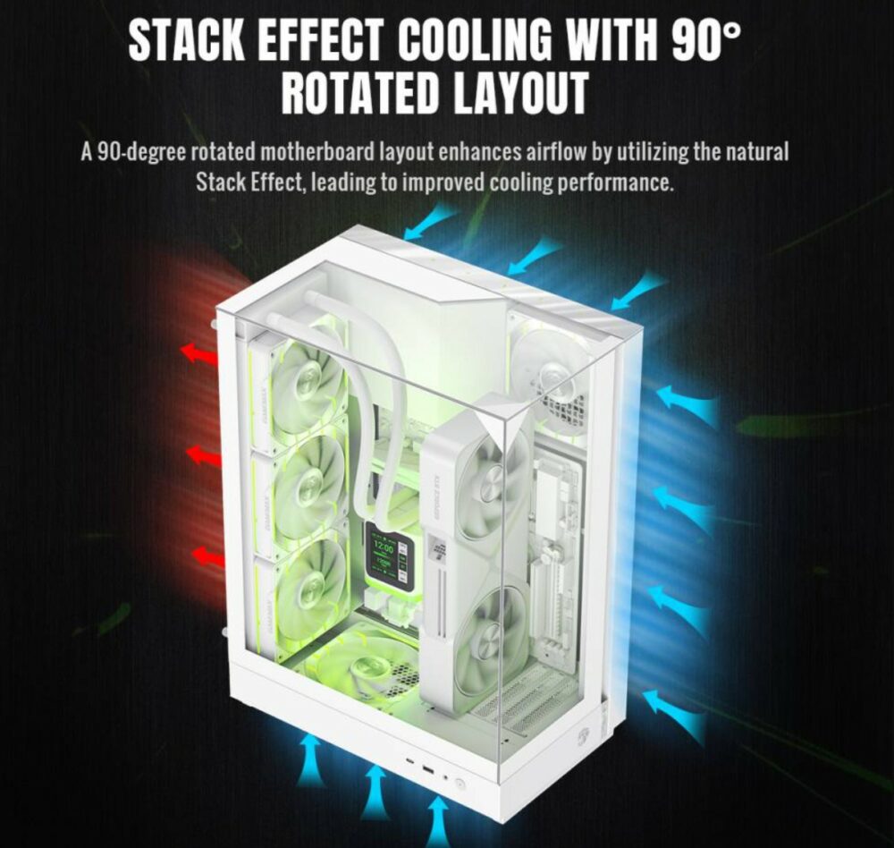 Boitier Pc GAMEMAX T20 Blanc Infinytech reunion