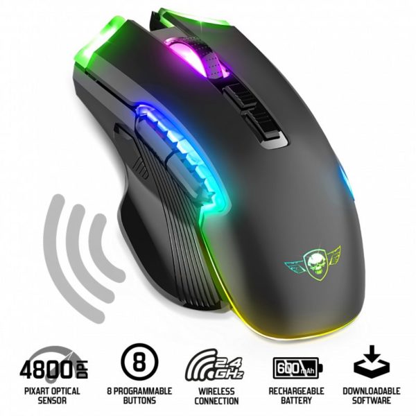 Souris SPIRIT of GAMER ELITE-M70 Sans Fil RGB www.infinytech-reunion.re